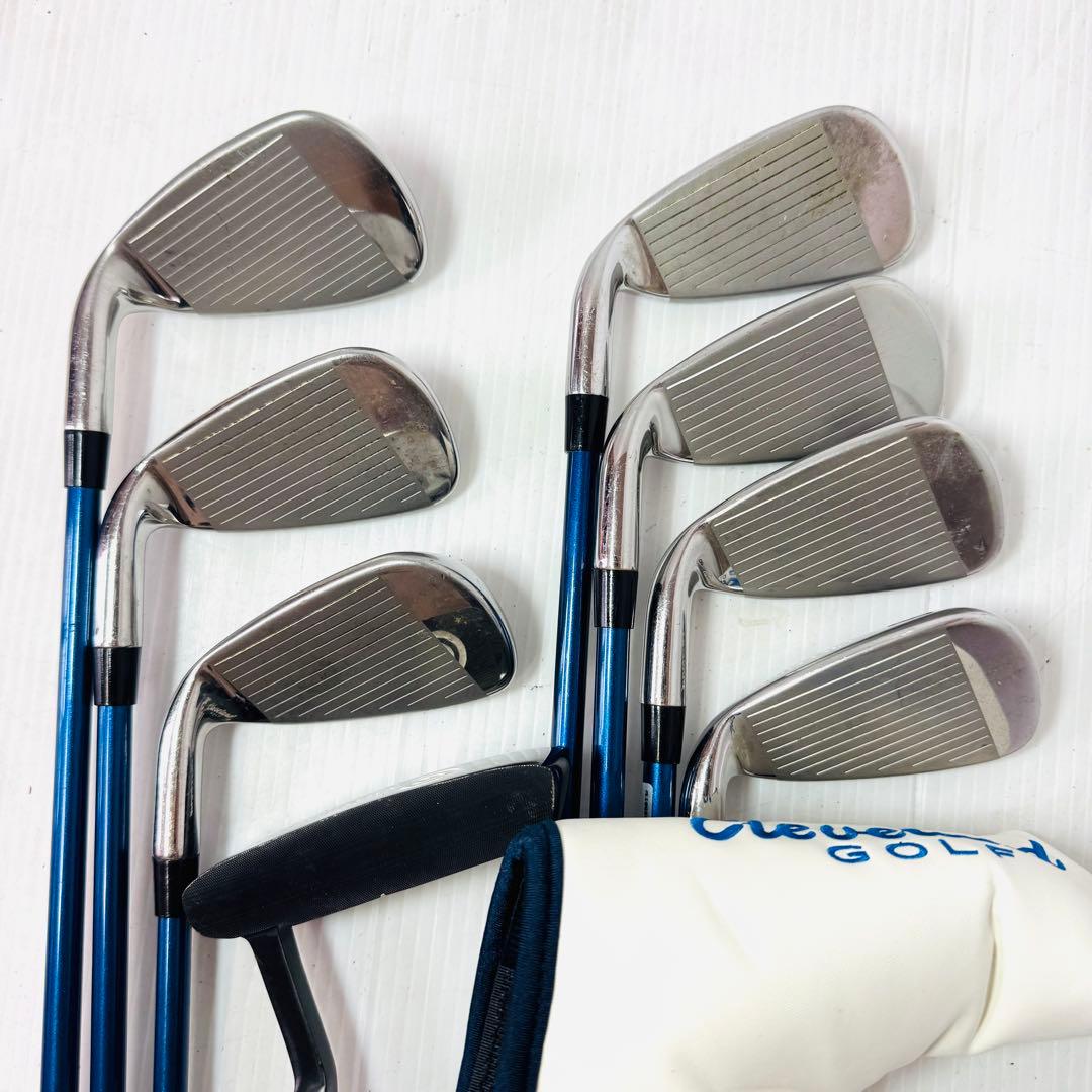 【美品】クリーブランド メンズゴルフクラブ 11本セット　SR