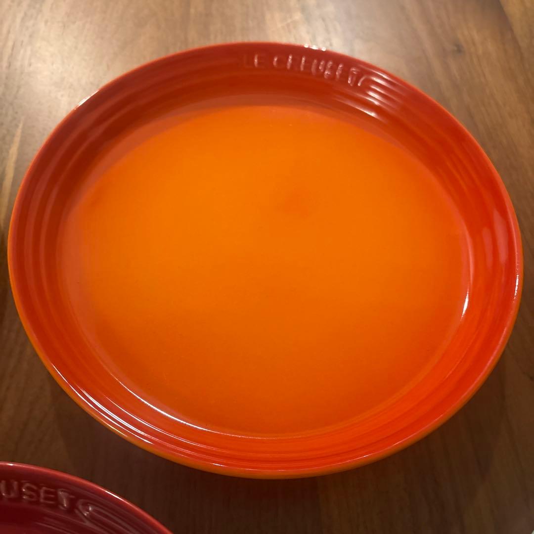 LE CREUSET ル・クルーゼ　ネオラウンドプレート レインボー 22cm