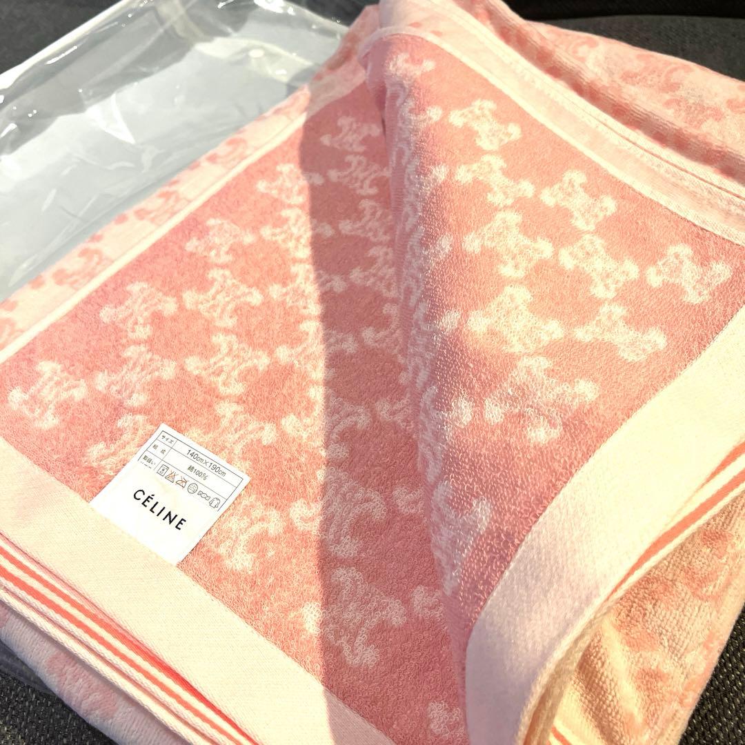 新品未使用★CELINE マカダム　トリオンフ　タオルケット