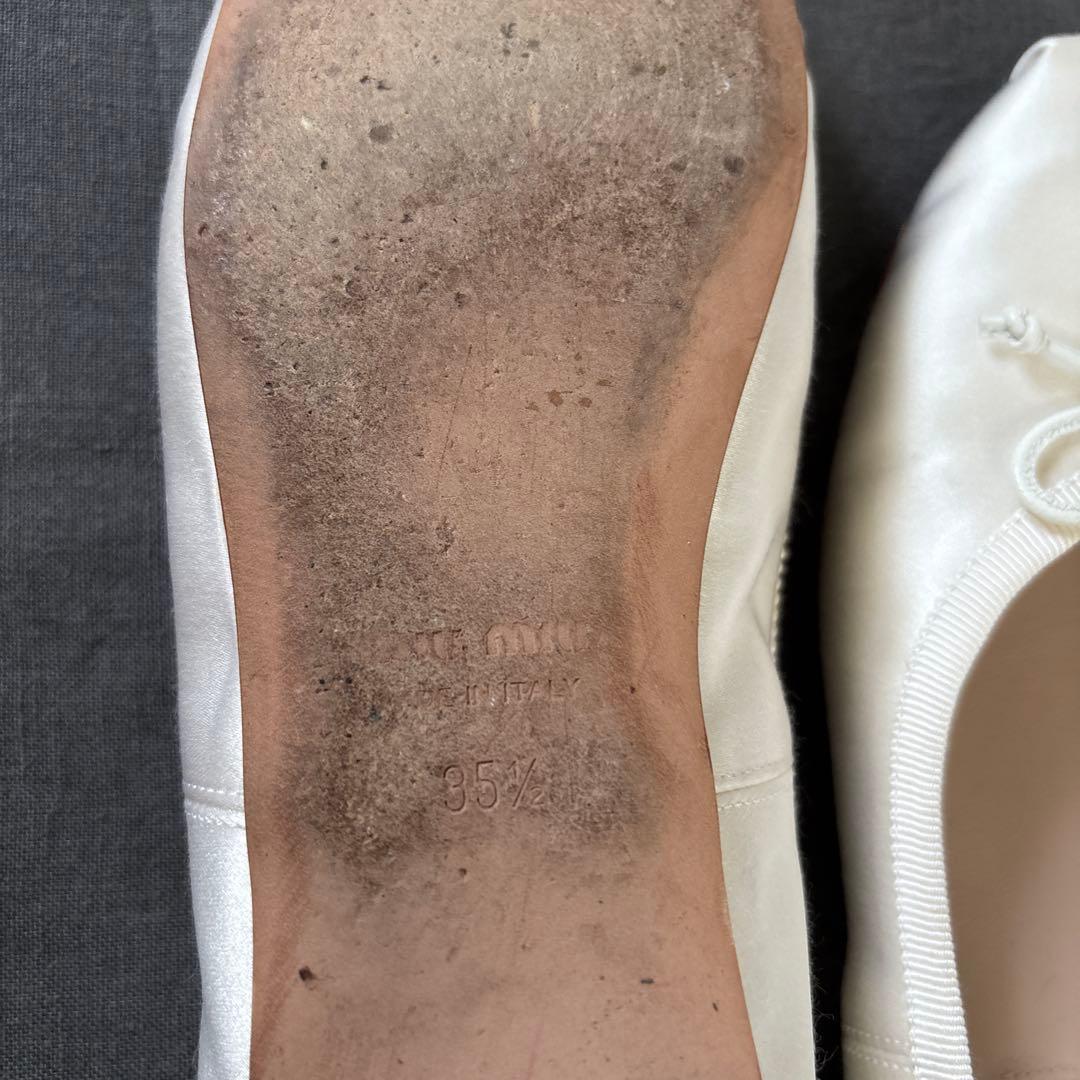 MIU MIU ミュウミュウ　バレリーナ　フラット　バレエシューズ　35 1/2