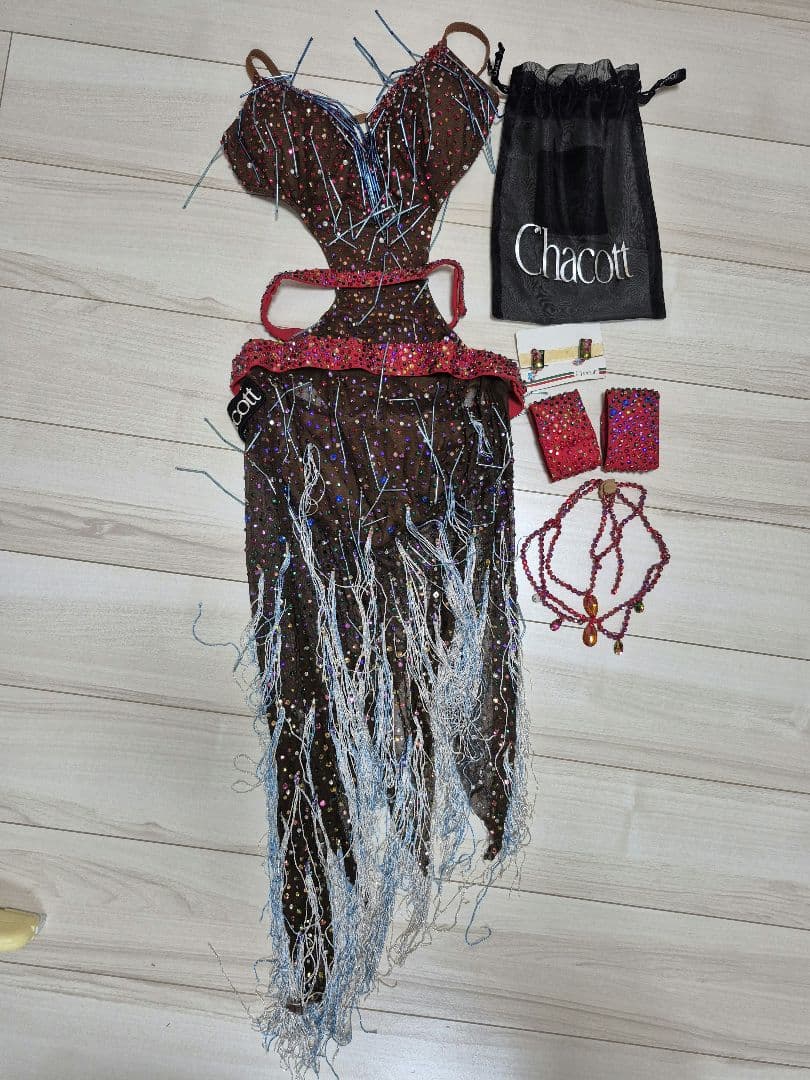 Chacott ラテンドレス　競技ダンス　社交ダンス