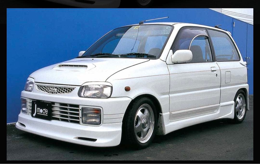 kaiミラ アバンツァートR4フロントリップスポイラー 当時物 L500系