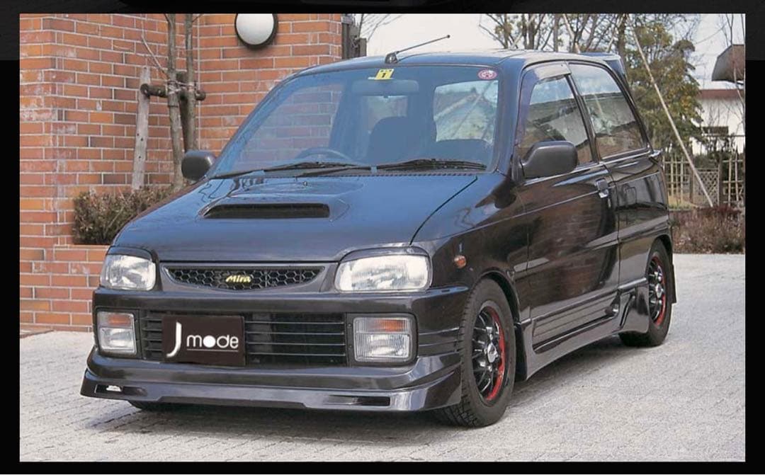 kaiミラ アバンツァートR4フロントリップスポイラー 当時物 L500系