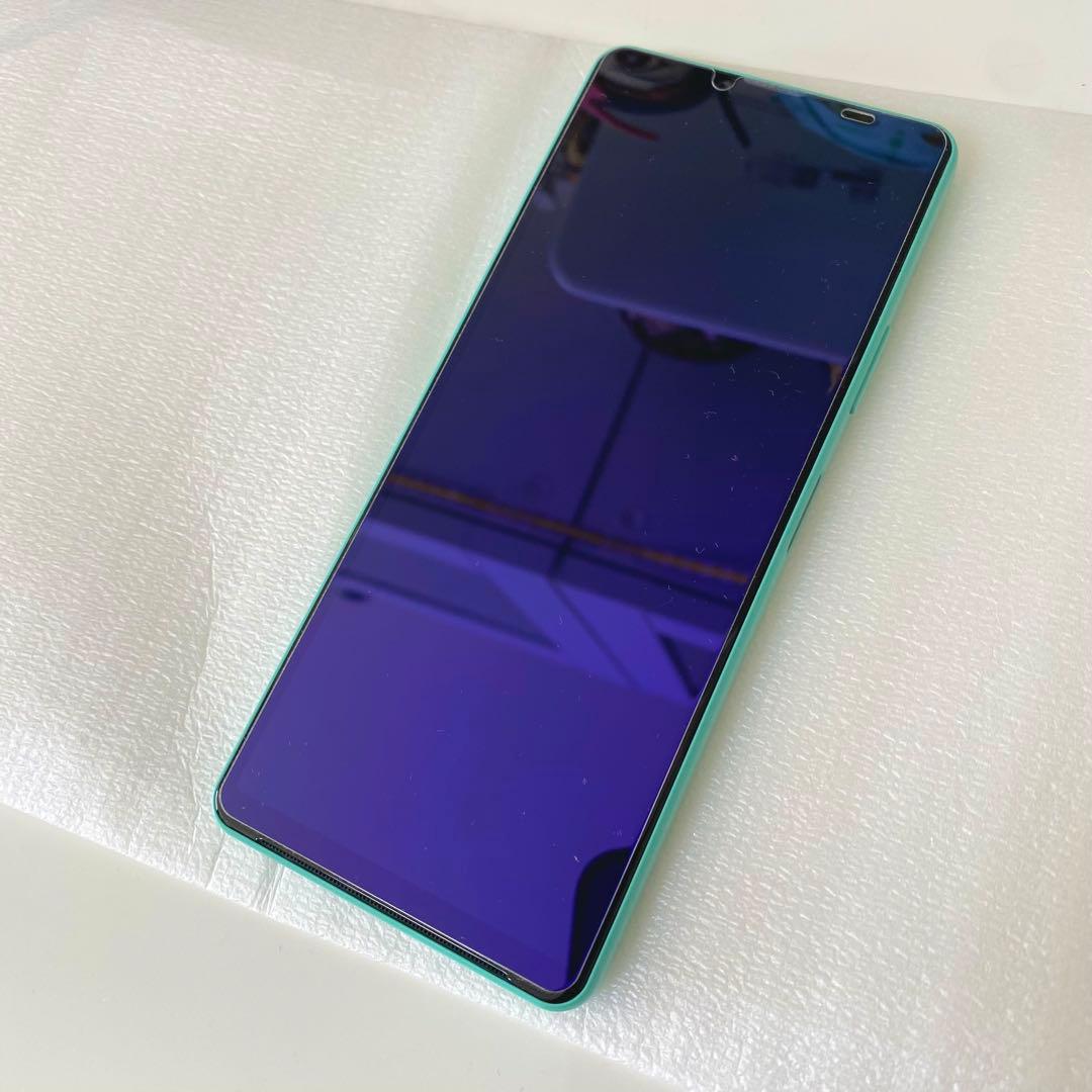 Xperia 10 Ⅳ SO-52C ミント フィルム貼付済・ケース2個付属