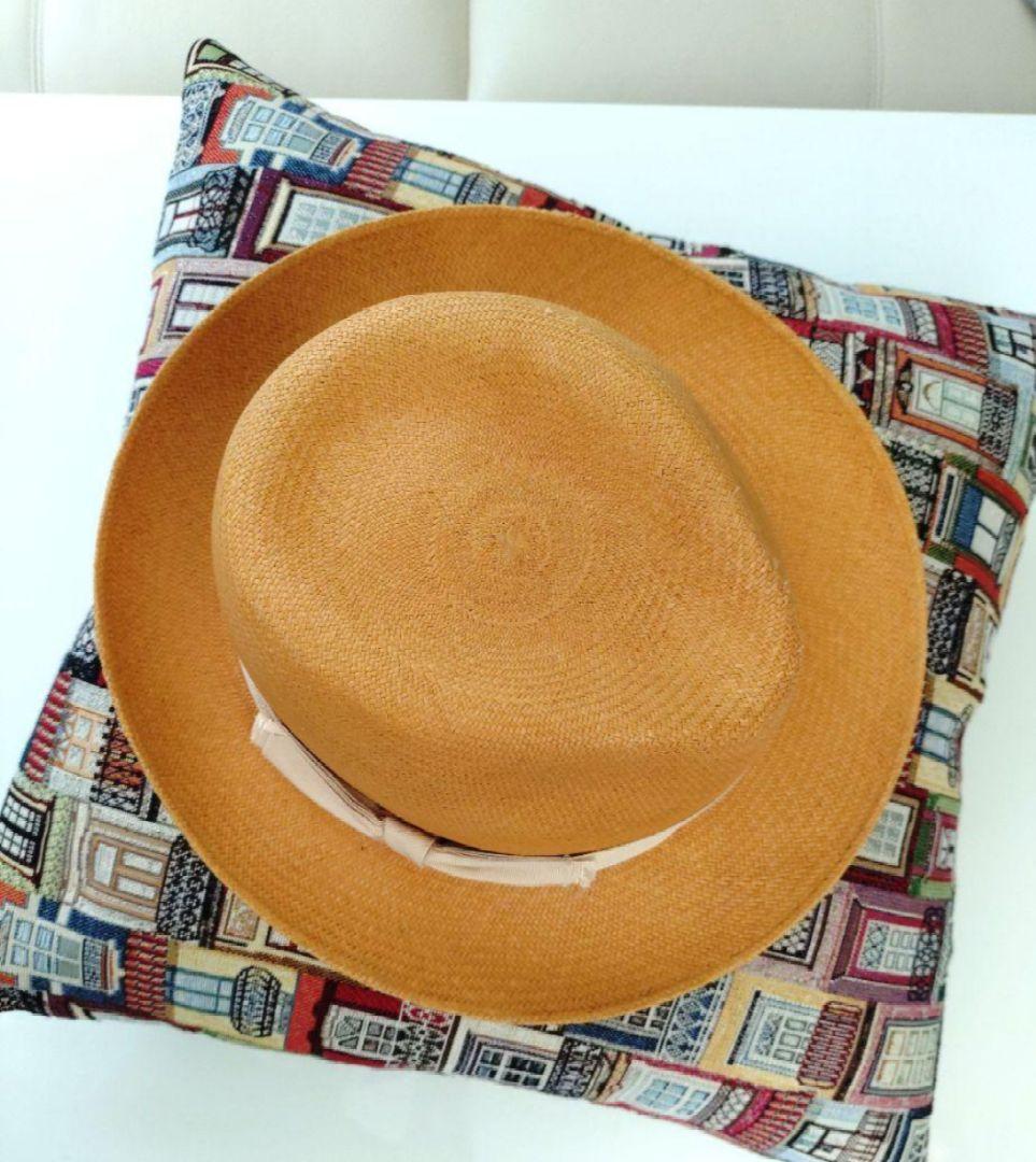 美品☆新品未使用☆タグ付き　ヘレンカミンスキー　天然素材　パナマハット