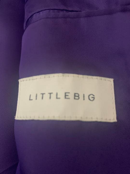 ［希少］リトルビック　セットアップ　19aw パープルストライプ