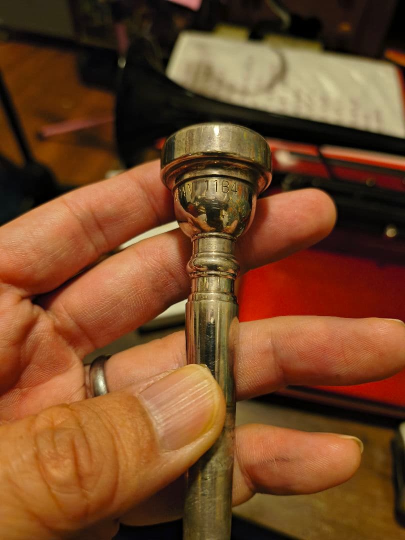 値下げ《美品》soleil トランペット マウスピース【YAMAHA付き】