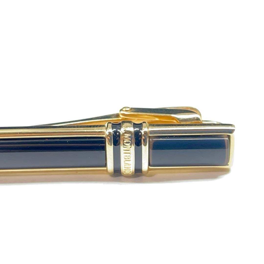 4476 モンブラン ネクタイピン オニキス ゴールド
