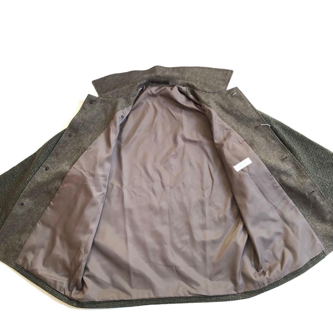 ADAM ET ROPE' テックツイード オーバー ショートコート