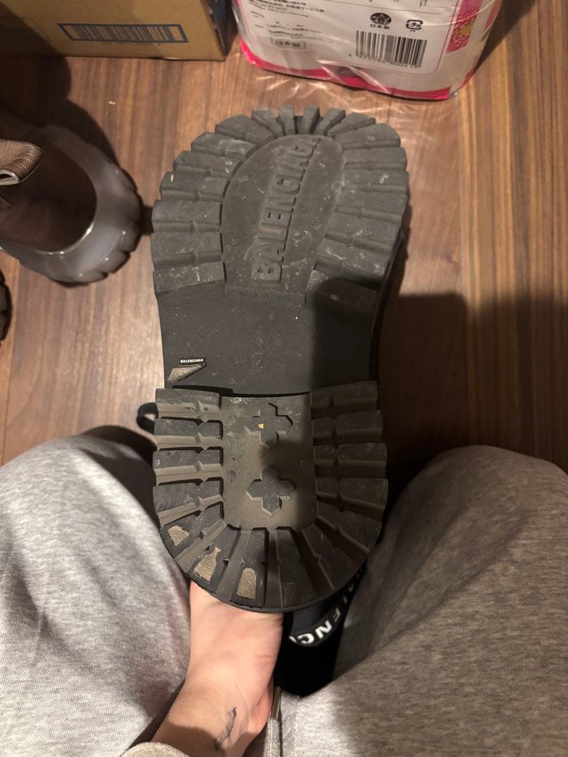 BALENCIAGA アラスカブーツ 黒