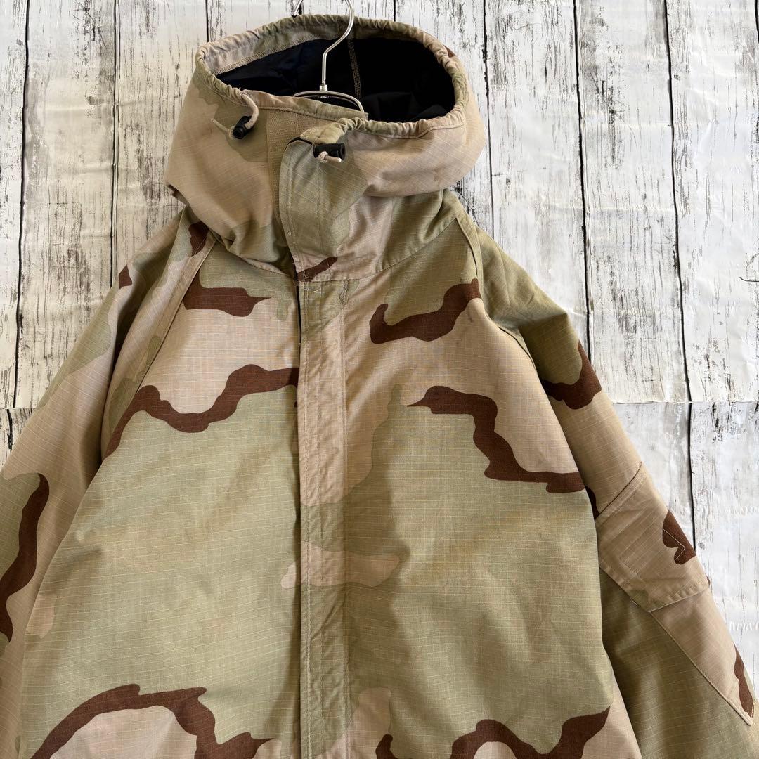 00s 米軍 3C デザートカモ ケミカルプロテクティブジャケット