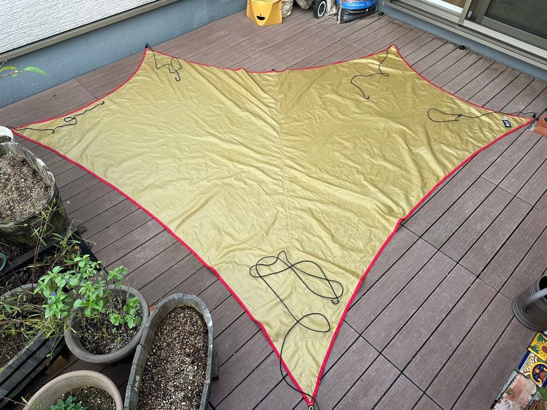 稀少⭐︎ Moss・テントウィング（+オプションポール付き）