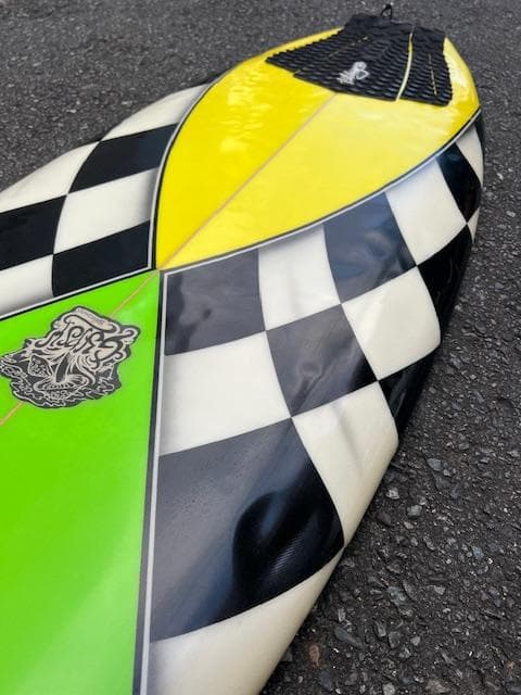 80’s design 中古ショートサーフボード