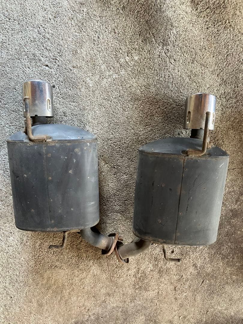 交渉可能NissanフーガY50 純正D1マフラー FUTABA 6Rリアピース