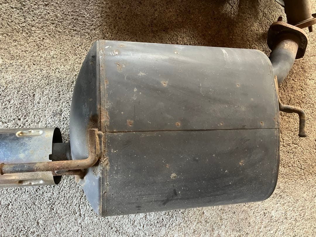 交渉可能NissanフーガY50 純正D1マフラー FUTABA 6Rリアピース