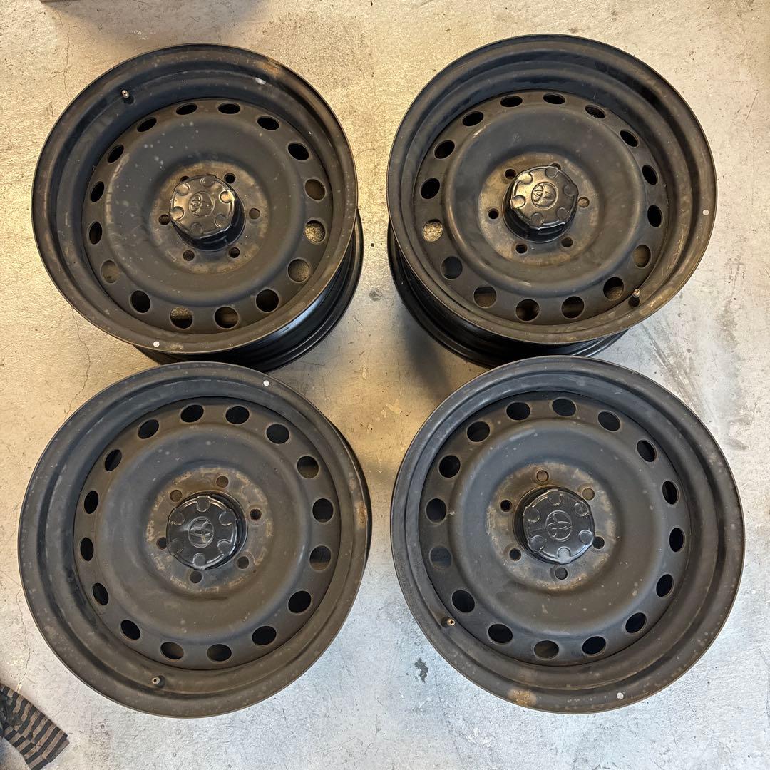 ①saoriFJクルーザー　純正　スチールホイール　プラド　ハイラックス