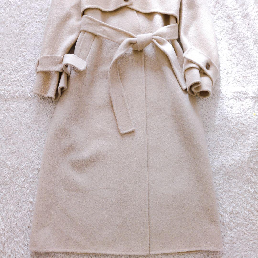 cizatto 2piece wool coat　ロング　ジレ　カーディガン