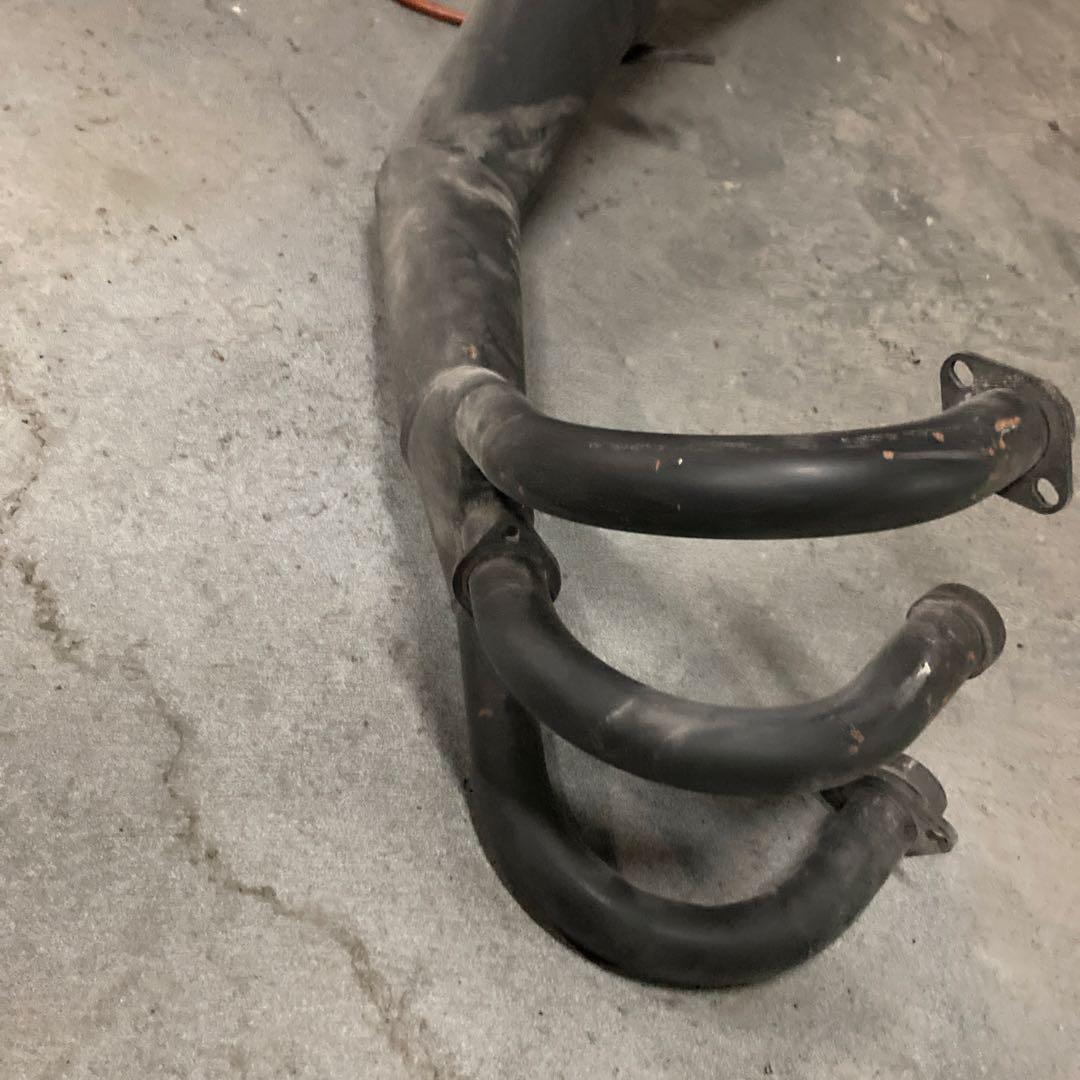 KH250ss350ゼンシンイモロングマフラー スガヤ　ケッチ　マッハ