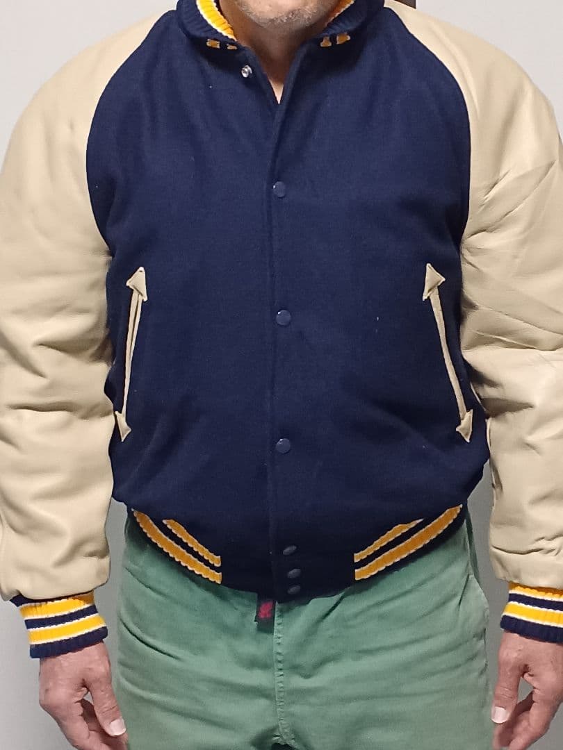 m*r様 BACK DROP 別注 HEWITT Stadium Jacket