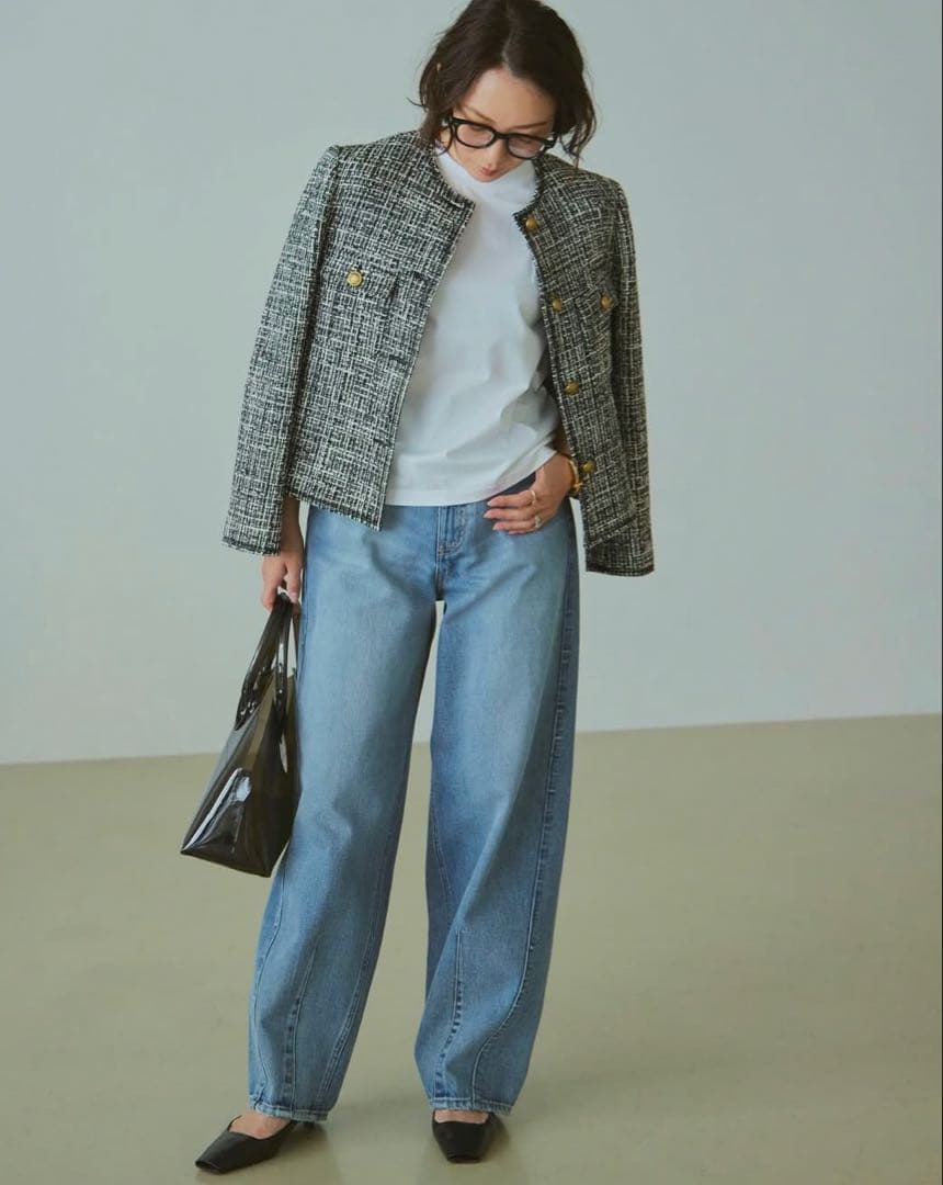 Mila Owen ツイードジャケットMIX サイズ0