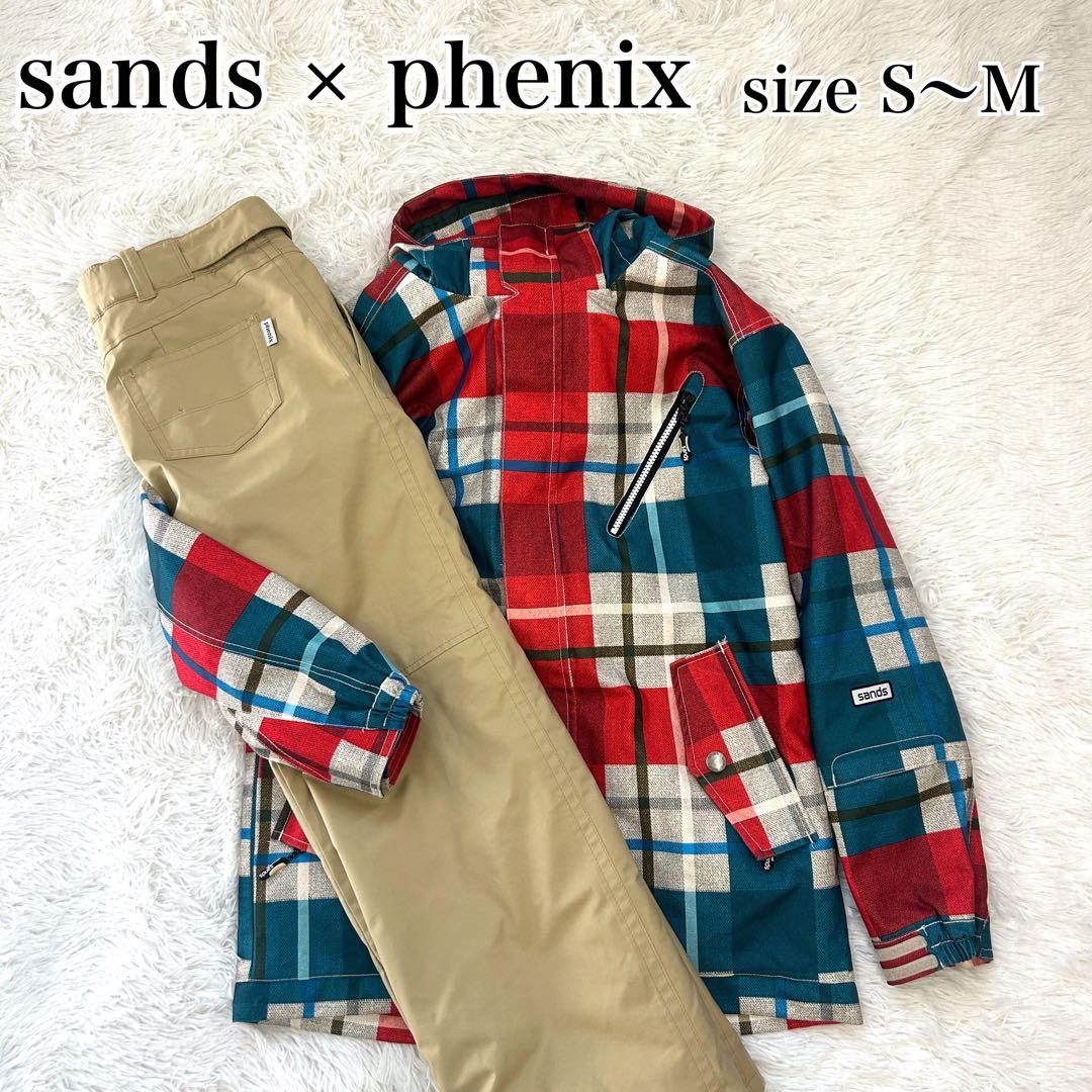 【美品‼︎】sands × phenix チェック柄ウェア S〜M