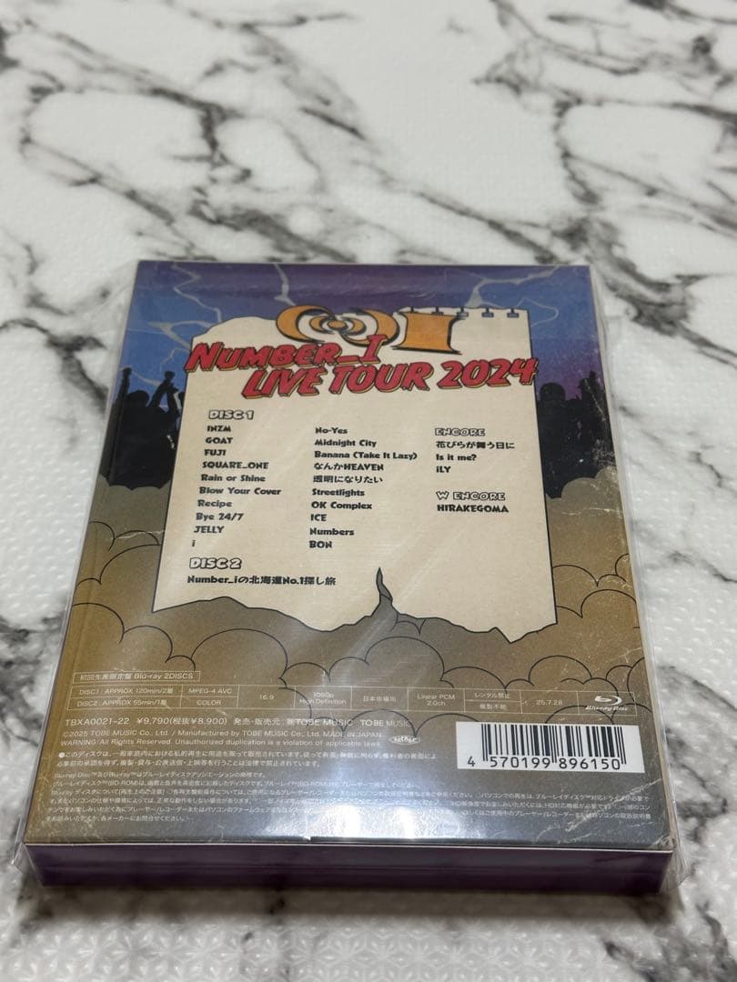 Number_i LIVE TOUR 2024 No.1 初回生産限定盤