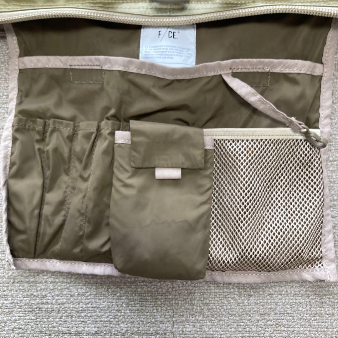 F/CE.（エフシーイー） サテン 3WAY ヘルメットバッグ