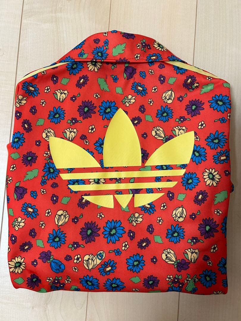 adidas 花柄ジャージ　M 永野芽郁