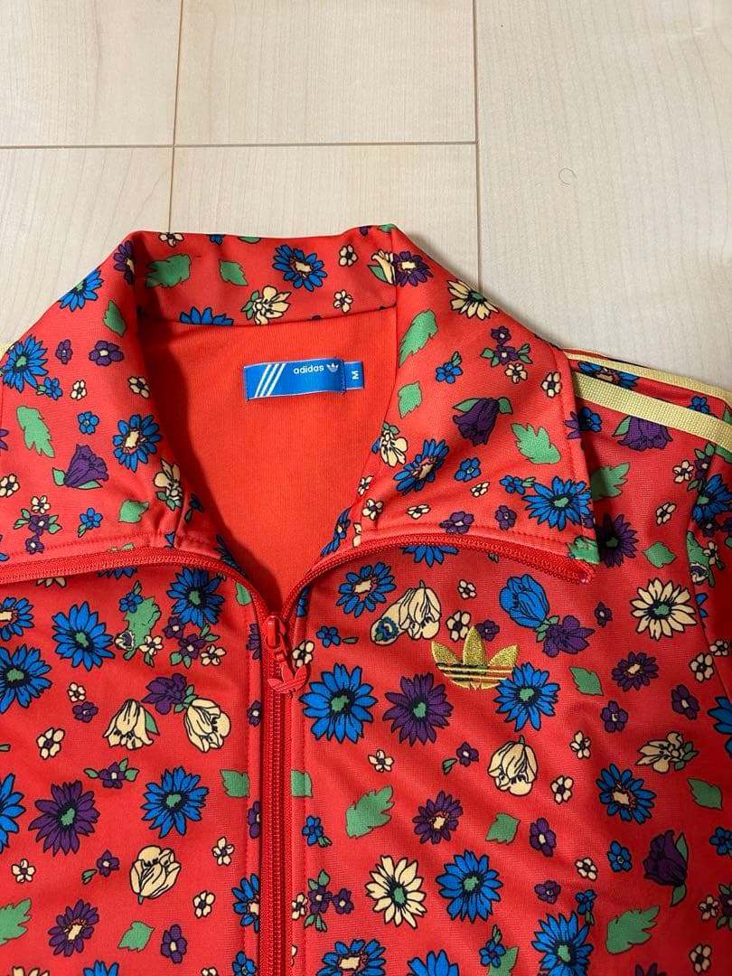 adidas 花柄ジャージ　M 永野芽郁