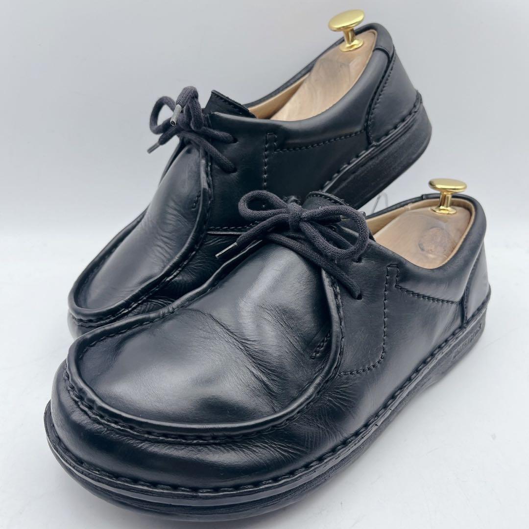 廃盤❗️ビルケンシュトック パサデナ レザー 黒 コンフォート 40 チロリアン