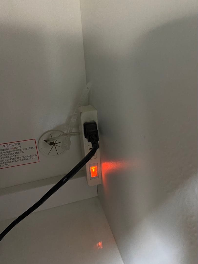 ニトリ　リガーレ　食器棚　80cm キッチンボード　白