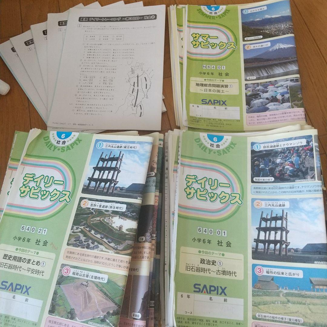 デイリーサピックス 　小６　SAPIX