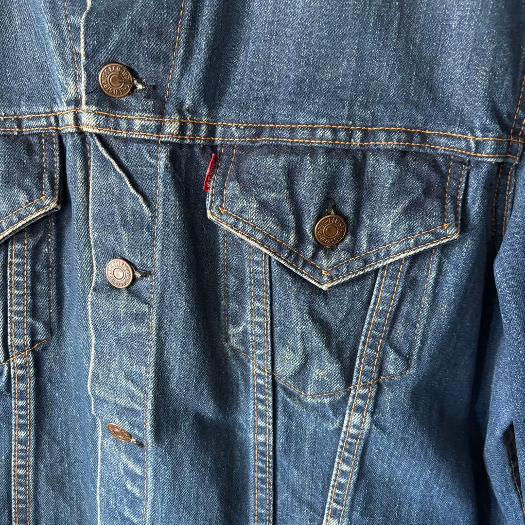 60'〜70's リーバイス 70505 4th ビッグE USA製 濃紺