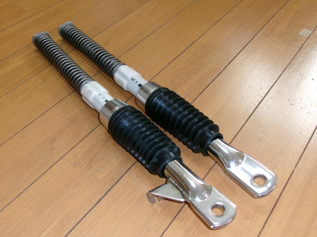 ☆新品パーツ多数 かなり綺麗 男の５センチダウン純正モンキーフォーク インナー②