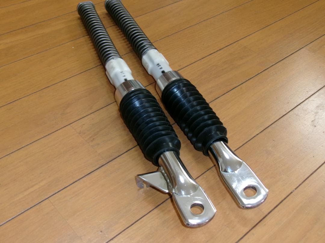 ☆新品パーツ多数 かなり綺麗 男の５センチダウン純正モンキーフォーク インナー②