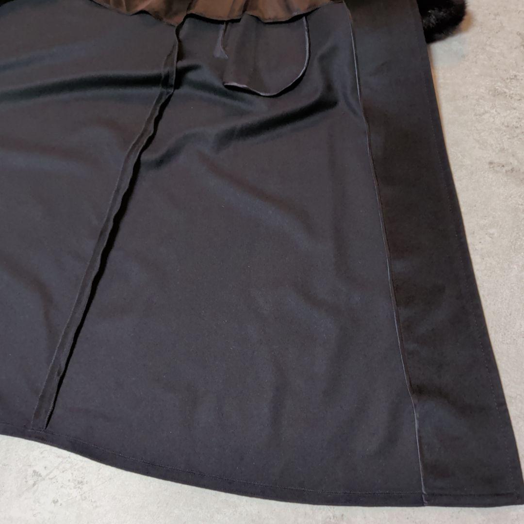 フランス製 Charles Romain カシミヤ・アンゴラ混 マキシ丈コート