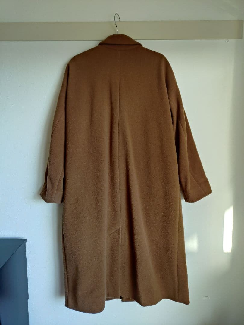nest Robe ロングコート　ウール カシミヤ ブラウン