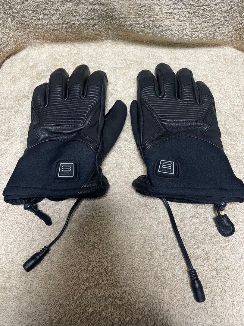 heat master ヒートマスター leather gloves XL 電熱