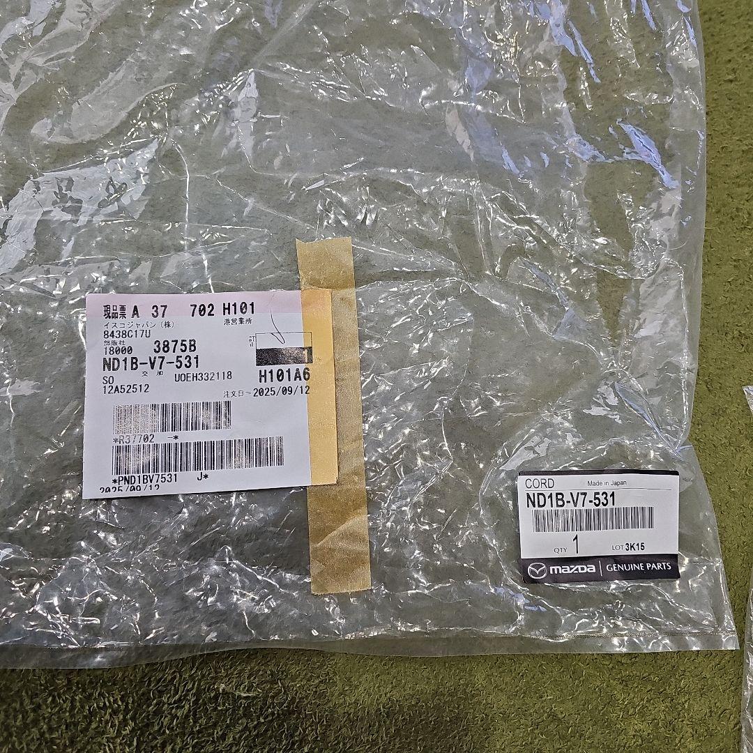 マツダ ロードスター 純正 バックカメラ