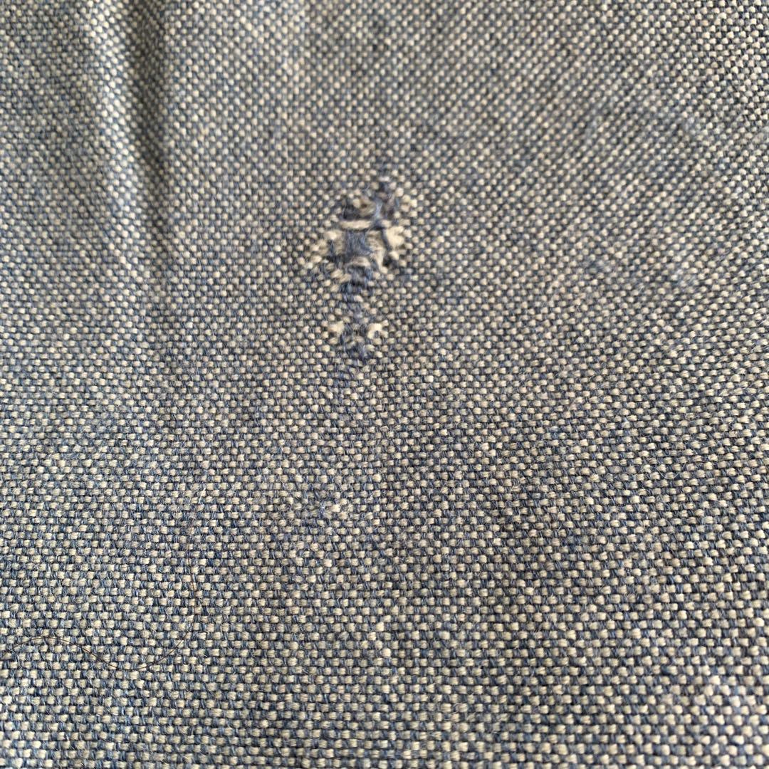 GUCCI ロゴ柄 ウールマフラー