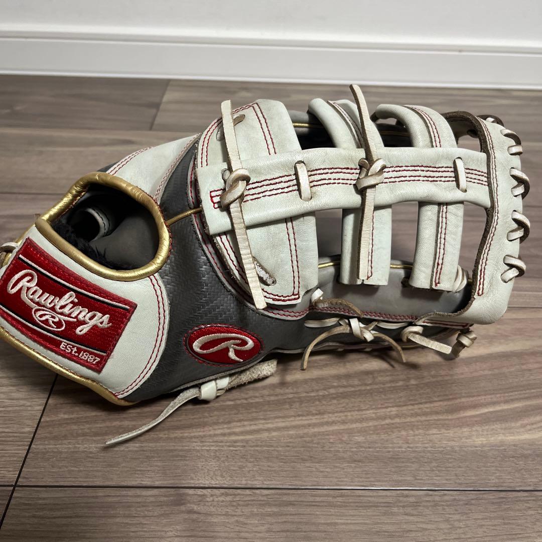 A*ス様 軟式ファーストミット Rawlings Gold Glove グレー/