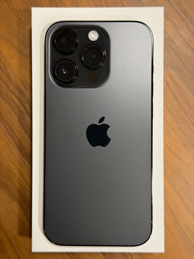 【美品】Apple iPhone 14 Pro 256GB スペースブラック