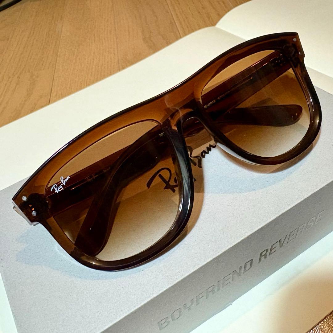 Ray-Ban サングラス BOYFRIEND REVERSE ブラウン