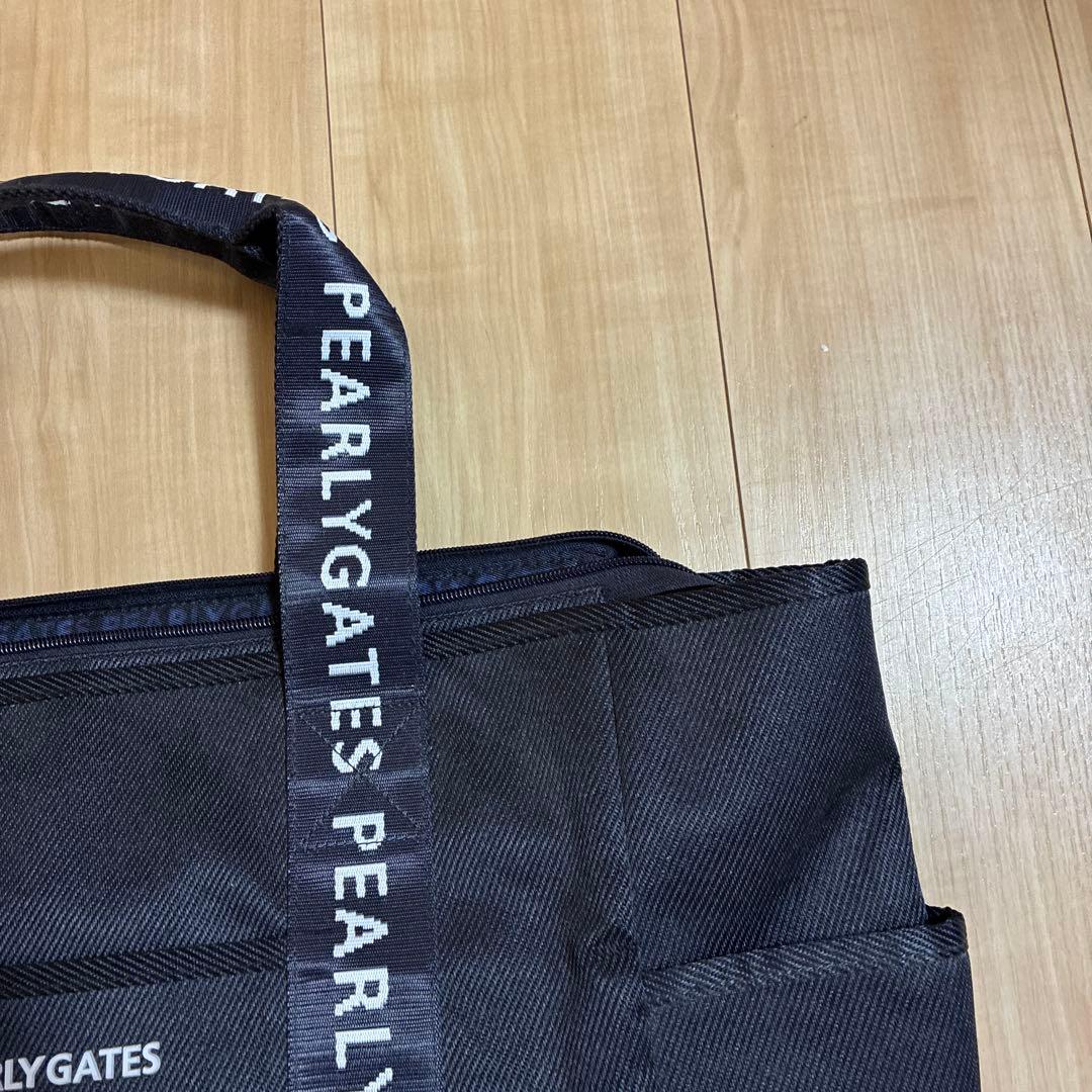 美品 PEARLY GATES パーリーゲイツ 大型ロッカーバック 色=ネイビー