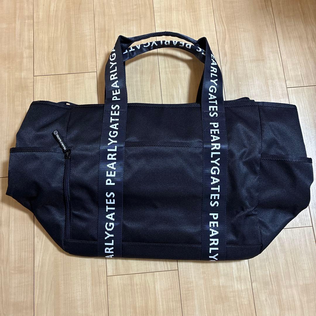 美品 PEARLY GATES パーリーゲイツ 大型ロッカーバック 色=ネイビー