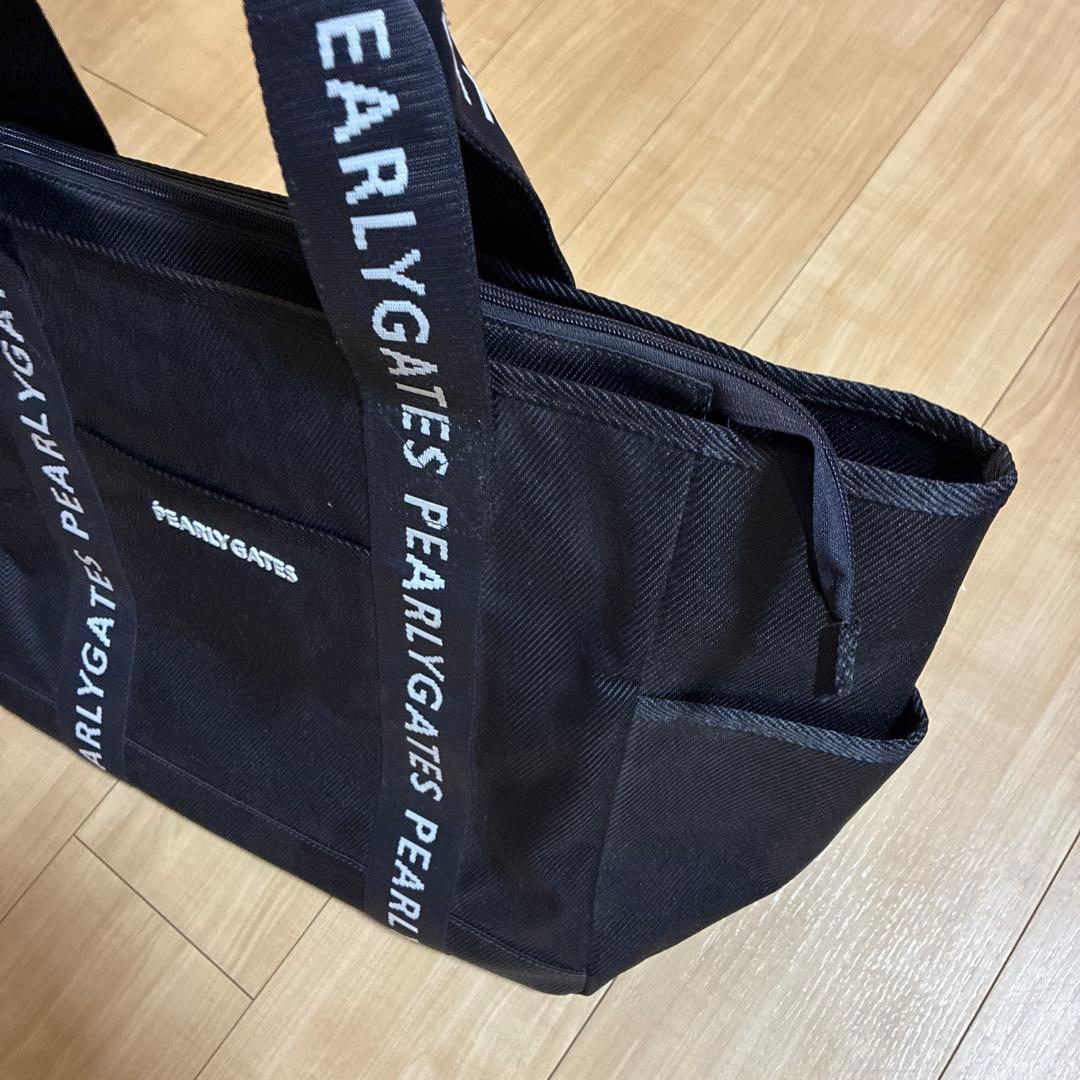 美品 PEARLY GATES パーリーゲイツ 大型ロッカーバック 色=ネイビー