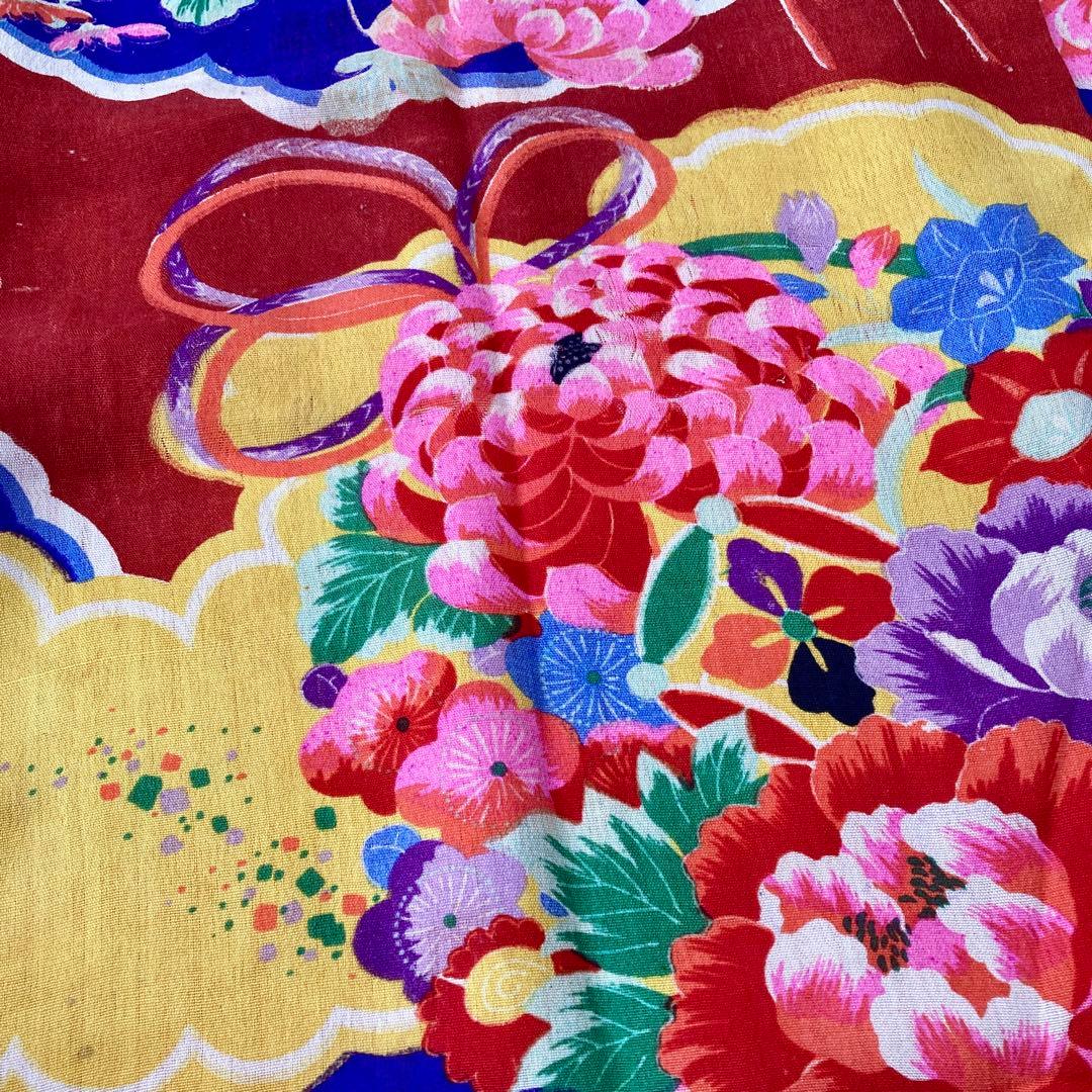 ★ももです★アンティーク　子供着物　七五三　アンティーク着物　3歳　NO6