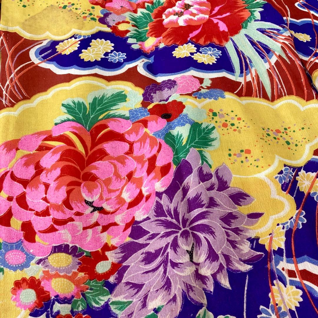 ★ももです★アンティーク　子供着物　七五三　アンティーク着物　3歳　NO6