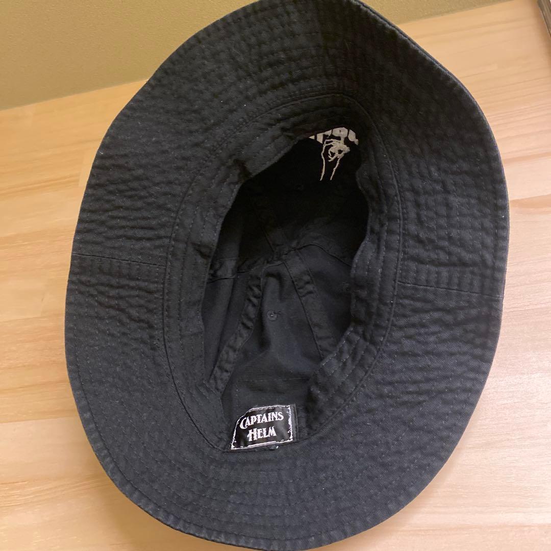 キャプテンズヘルム　ゴルフ　ゴルファーザーハット LARGE 黒、白セット