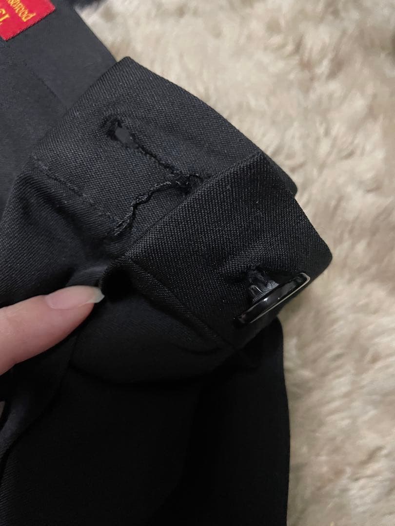 L*a様 ヴィヴィアンウエストウッド プリーツスカート 黒 Mサイズ